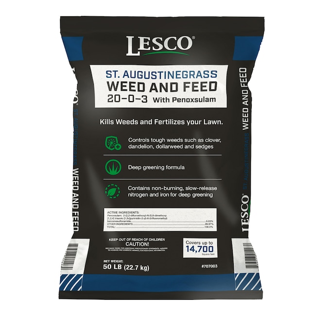 Lesco LESCO 50-lb 14700-sq ft 20-0-3 Weed & Feed in the Lawn Fertilizer