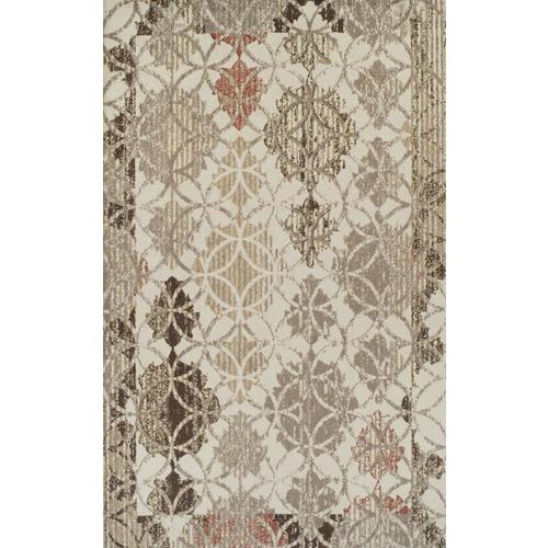 Addison Rugs Blair 5 x 7 Brown Indoor Distressed/Overdyed Bohemian