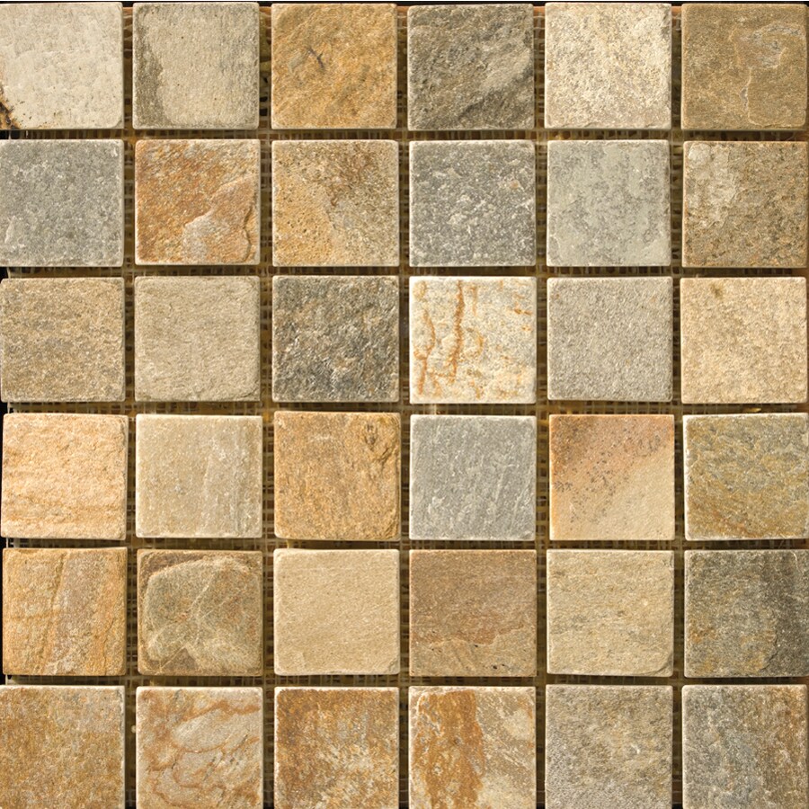 Emser S05SL90GO1212MO2 Golden Sand Natural Stone Slate Tile