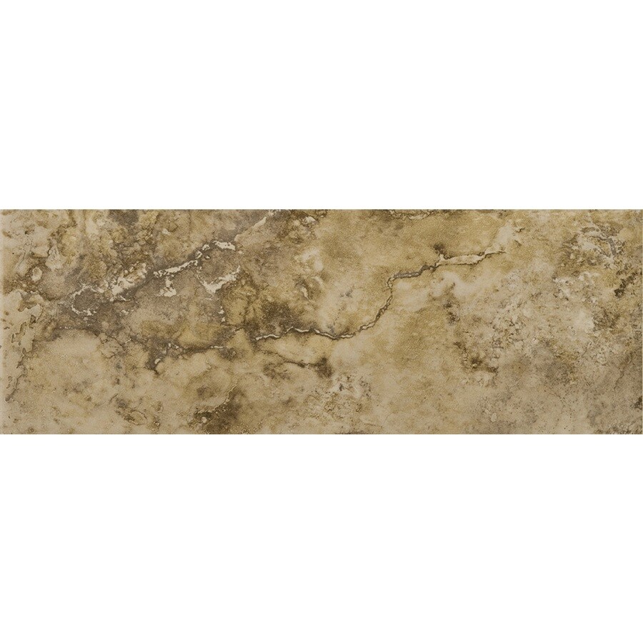 Emser C10RAINNA0313SB Rainier Narada Ceramic Bullnose Tile (Common: 3-in x 13-in; Actual: 3.03-in x 13.46-in)