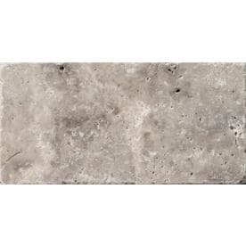 Trav Ancient Tumbled Travertine Tile At Lowes Emser Trav Ancient Tumbled Silver Travertine Floor And Wall Tile Common 16 In