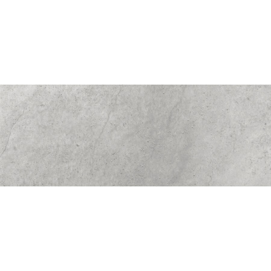 Emser F14STMOSI0312SB St Moritz Silver Porcelain Bullnose Tile (Common: 3-in x 12-in; Actual: 2.87-in x 11.77-in)