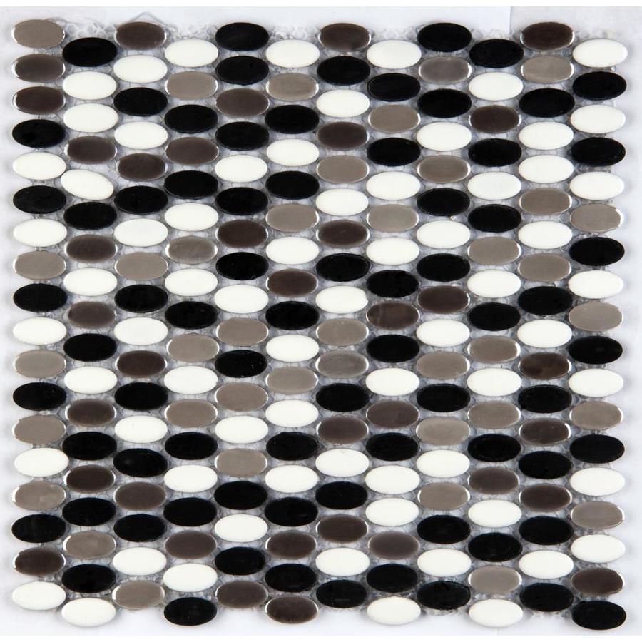 Emser Confetti 11Pack Gelido Porcelain Border Tile 12in x 12