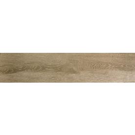 Angeles Pressed Tile At Lowes Emser Angeles 4 Pack Crest Wood Look Porcelain Floor And Wall Tile Common