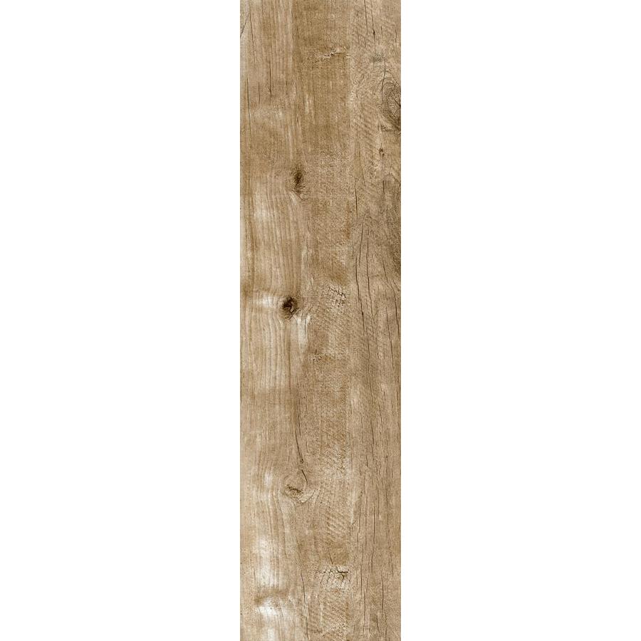 Emser Westwood Brown 8 in x 39 in Ceramic Wood Look Floor 