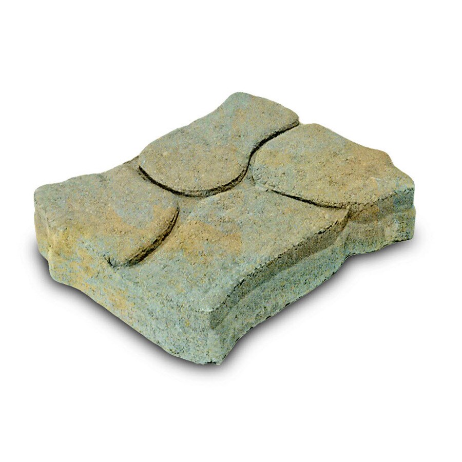 Keystone Alameda 13-in L x 11-in W x 2-in H Concrete Interlocking Patio Stone in the Pavers 