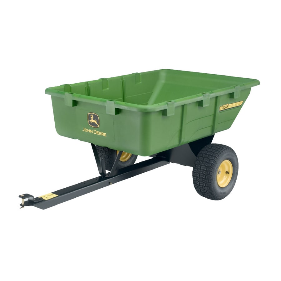 John Deere 10 Cu Ft Plastic Dump Cart In The Dump Carts Department At 2224