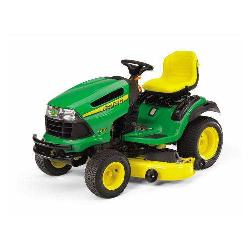 John Deere 24-HP V-Twin Hydrostatic 48-in Riding Lawn Mower (CARB) at ...