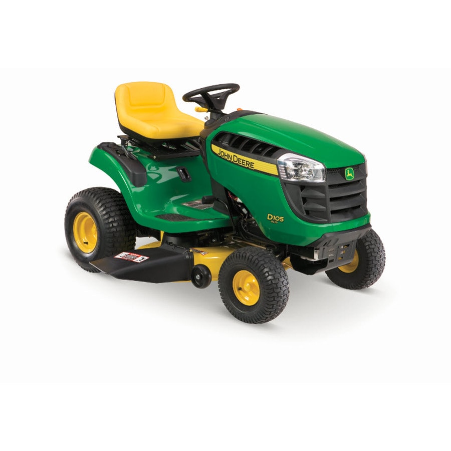 John Deere 100 Series 17.5HP Automatic 42in Riding Lawn Mower at