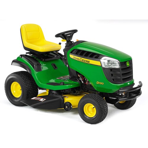 John Deere D130 22-HP V-Twin Hydrostatic 42-in Riding Lawn Mower with ...