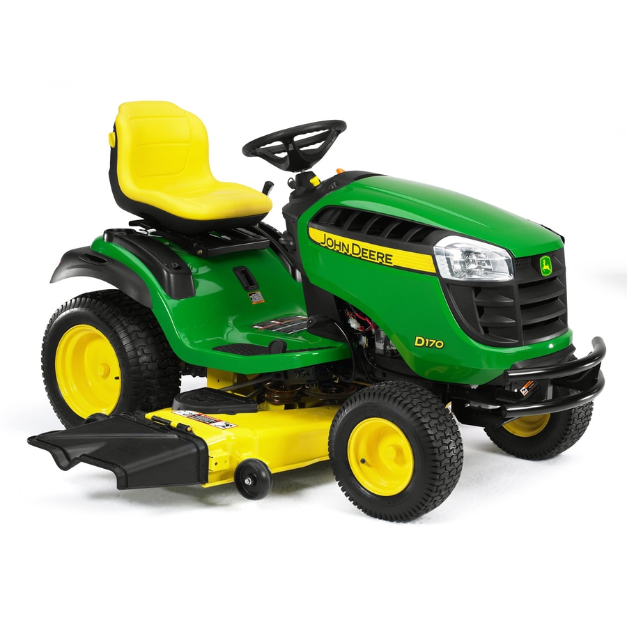 John Deere D170 26-HP V-Twin Hydrostatic 54-in Riding Lawn Mower with ...