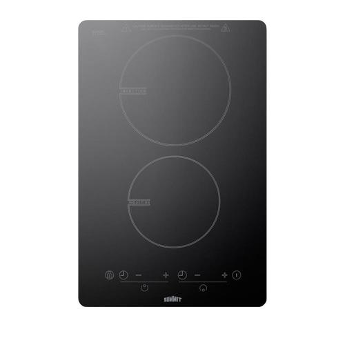 Summit Appliance 13 In 2 Element Black Induction Cooktop Common