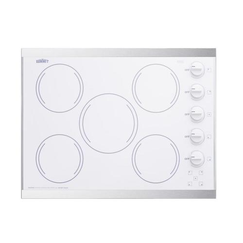 Summit Appliance 26 Inch Element Smooth Surface Radiant White