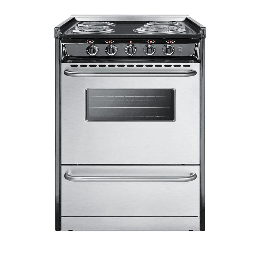 Slide In Coil Surface Electric Ranges At Lowes Com