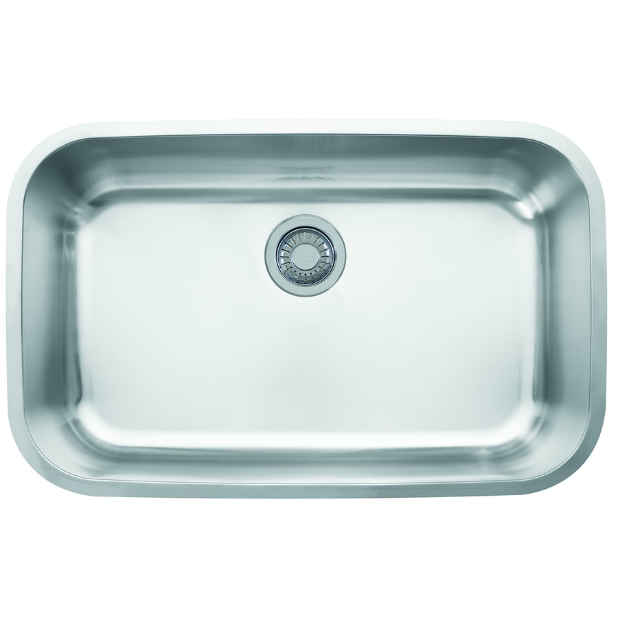Franke OAX110 Oceania 29.9375-in x 18.9375-in Stainless Steel Single Bowl Kitchen Sink