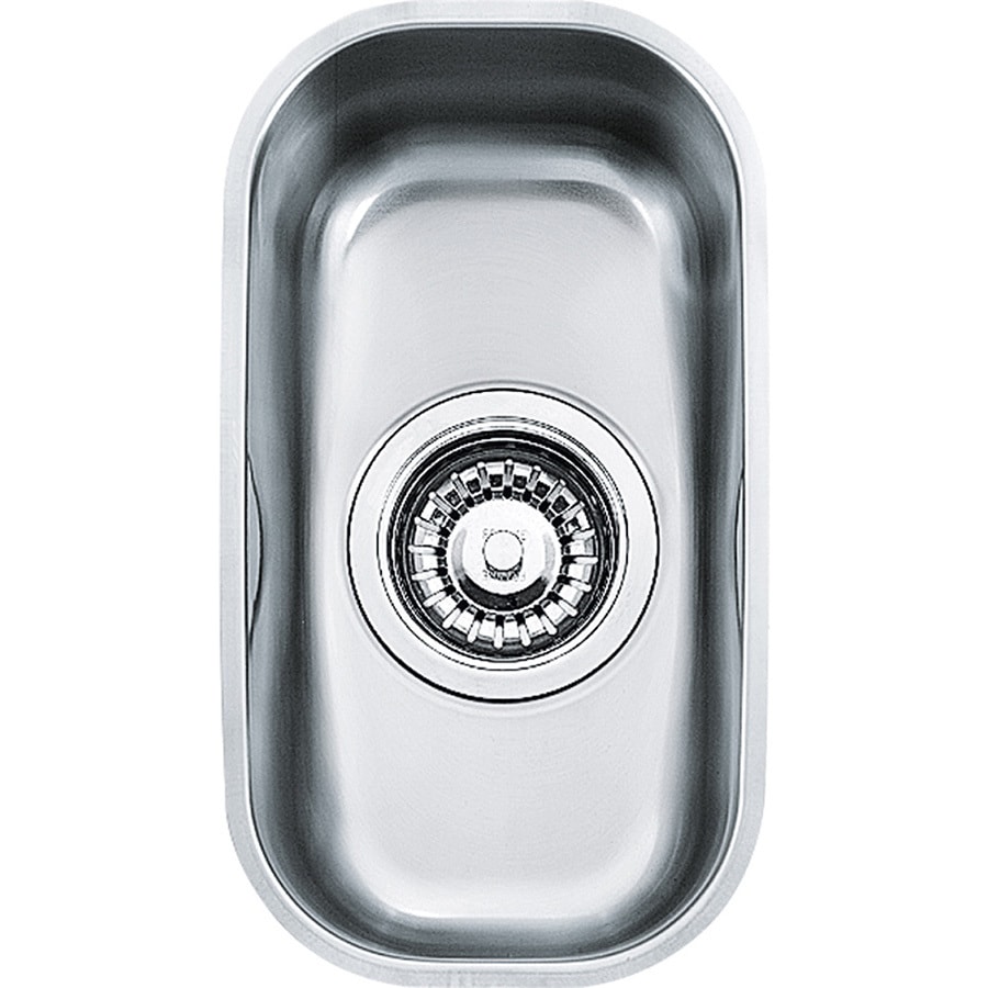 Franke Artisan Undermount 7.5-in x 13.375-in Stainless Steel Single Bowl  Kitchen Sink at