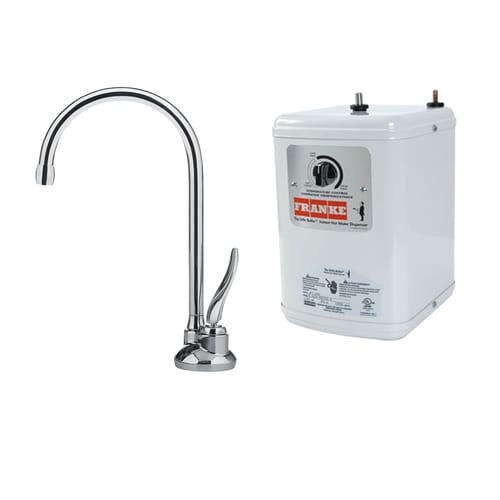 Franke Polished Hot Water Dispenser with High Arc Spout in the Water ...