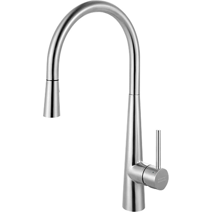 Franke Steel Stainless Steel 1Handle PullOut Kitchen Faucet at