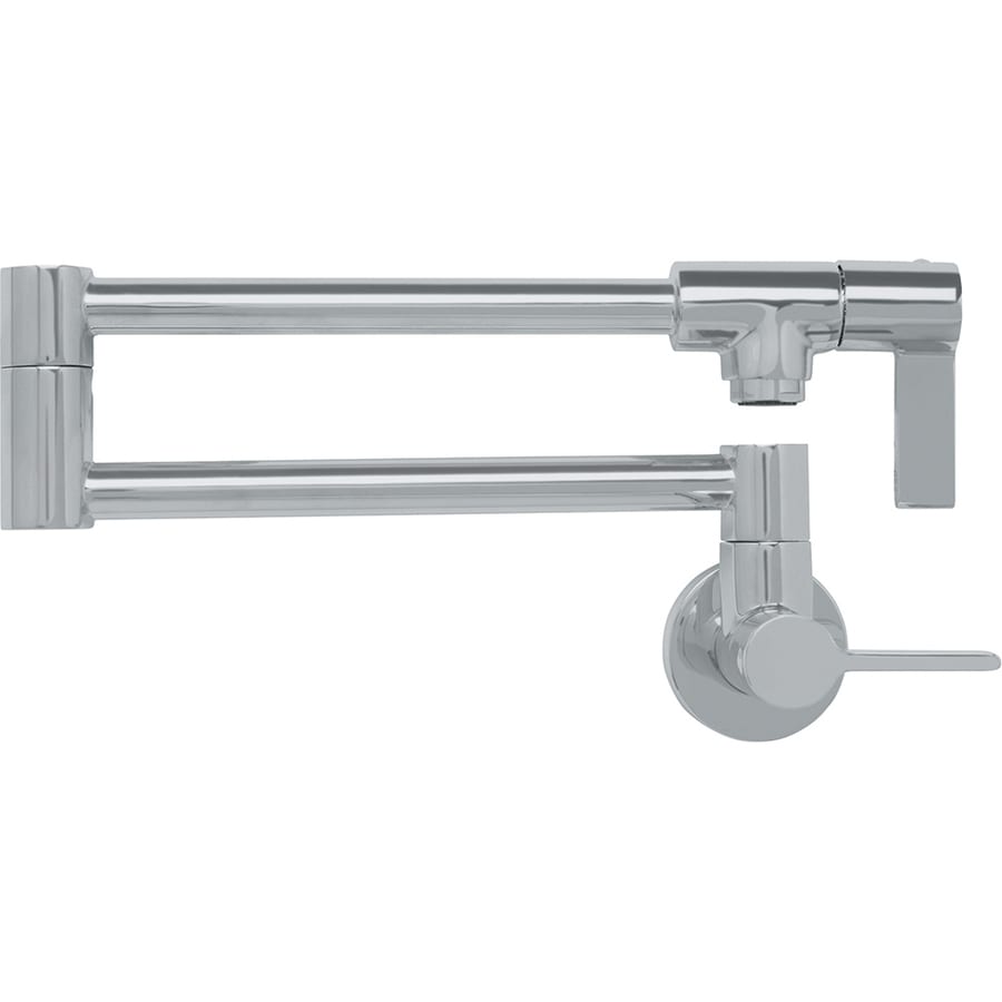 Franke Ambient Satin Nickel 2 Handle Wall Mount Pot Filler