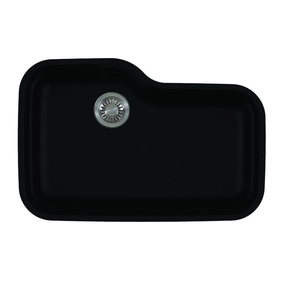 Franke Orca 31.375in x 20.75in Onyx SingleBasin Undermount