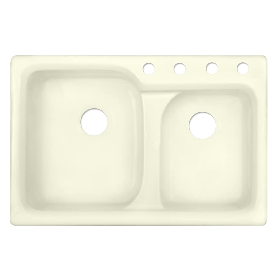 CorStone 23495 Matunuck 33-Inches x 22-Inches Matte Bone Microban Acrylic Offset