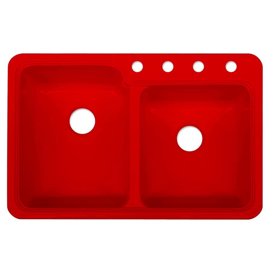 CorStone 36431 Chepachet 33-Inches x 22-Inches Gloss Red Acrylic Offset
