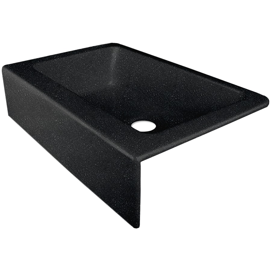 Corstone Primrose Mineral Graphite Single Basin Acrylic A Corstone Primrose Mineral Graphite Single Basin Acrylic A Front Farmhouse Kitchen Sink