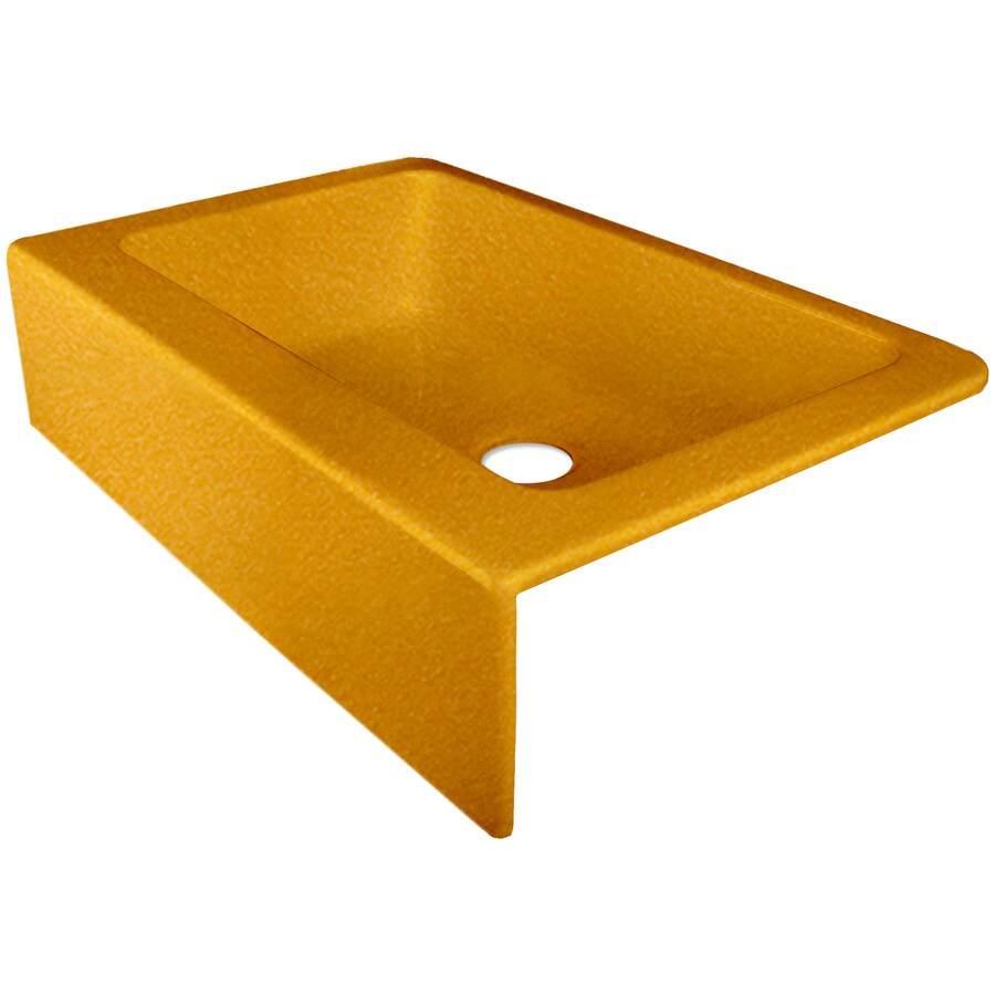 Corstone Primrose Metallic Gold Single Basin Acrylic A