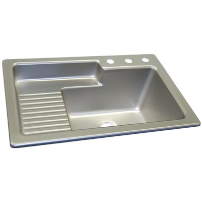 Corstone Steel Self Rimming Acrylic Laundry Sink At Lowes Com