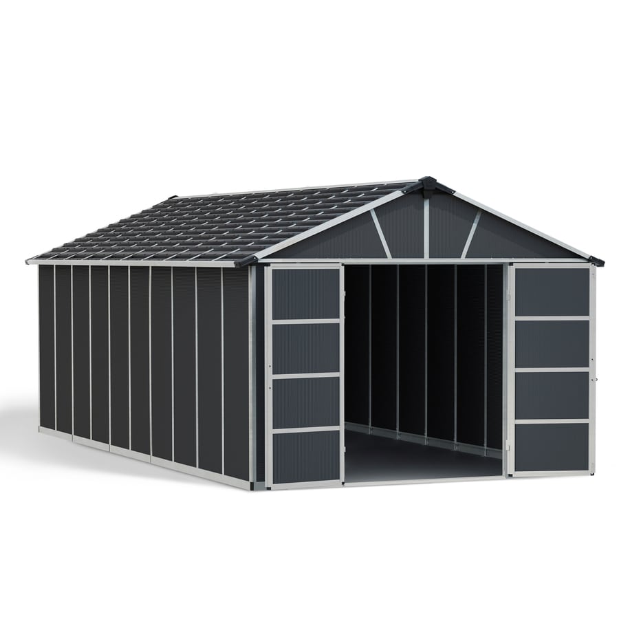 Gray Vinyl &amp; Resin Storage Sheds at Lowes.com