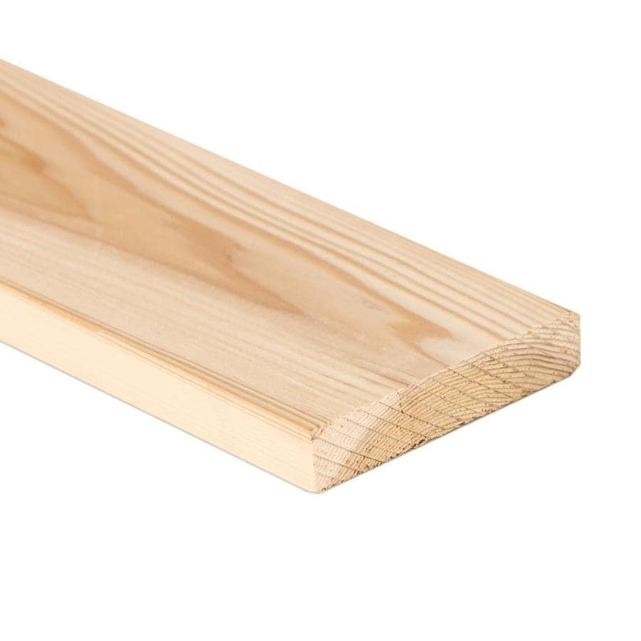 RELIABILT RCB210408 1-in x 4-in x 8-ft Unfinished S1S2E Cedar Common Softwood Board