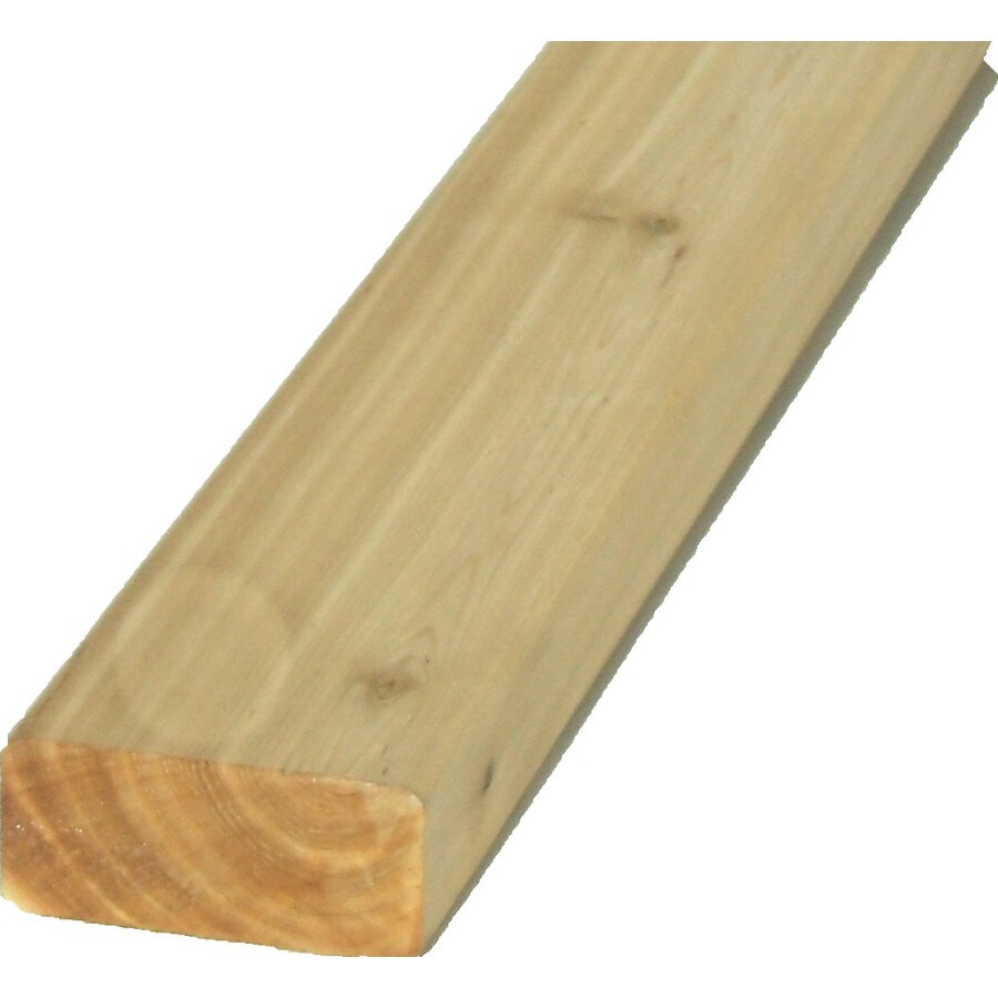  SCLA20408 (Common: 2-in x 4-in x 8-ft; Actual: 1.5 x 3.5 x 8.0) Cedar Deck Board