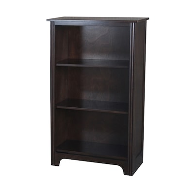 Allen Roth Java 3 Shelf Bookcase At Lowes Com