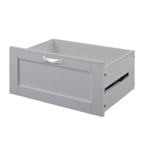 Allen Roth 8 Ft W X 6 83 H Espresso Wood Closet Kit At Com Espresso Wood Closet Kit At Com