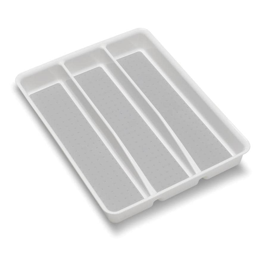 Style Selections 14 98 In X 12 09 In Plastic Cutlery Insert Drawer