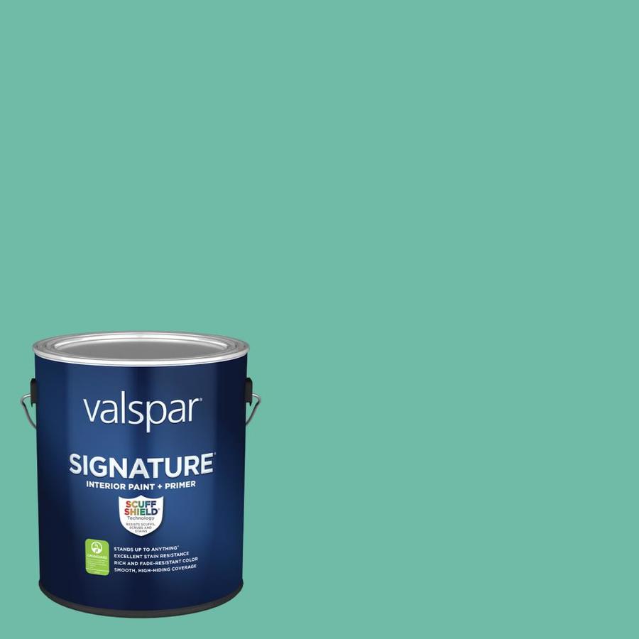 Valspar Signature Satin Cotswold Green Hgsw1304 Interior Paint (1