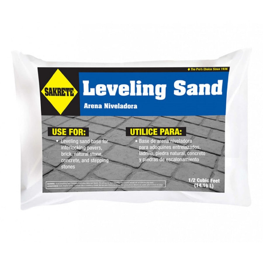 Sakrete Paver Base 0.5Cu ft Brown Leveling Paver Sand at