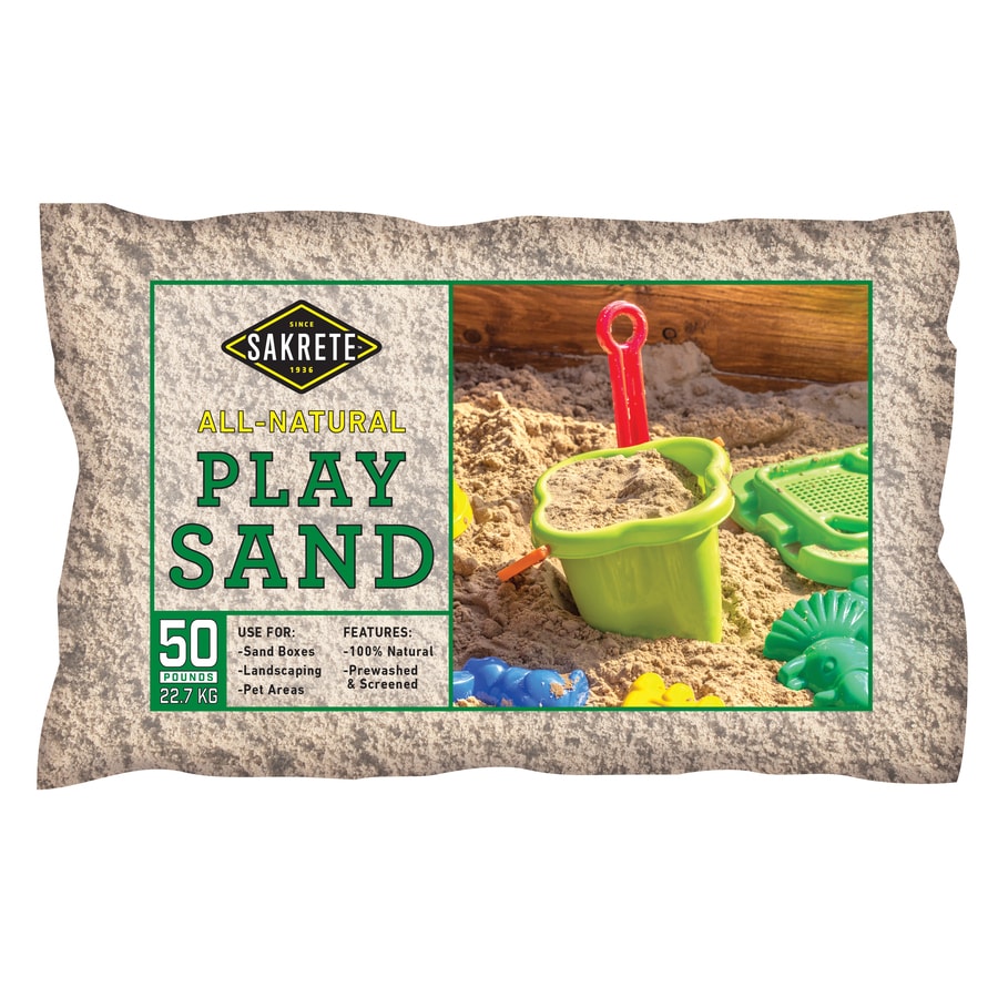 Sakrete 0.5-cu ft 50-lb Play Sand at