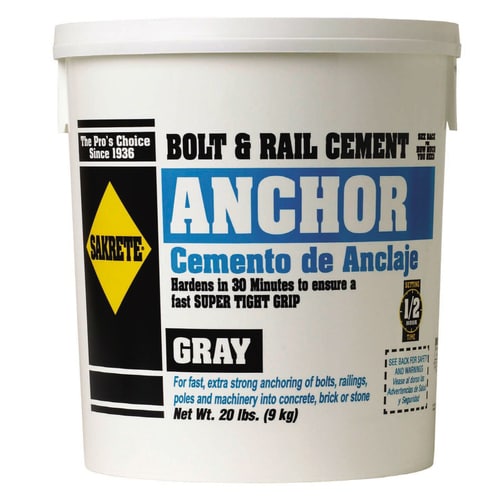 Sakrete 20 lb. Pail Anchor Cement at Lowes.com