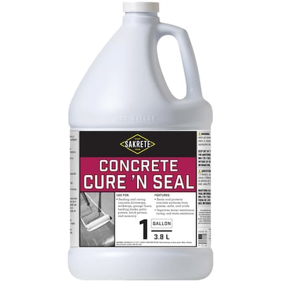 Sakrete Cure N Seal 128 Fl Oz Polyurethane Masonry Sealer For