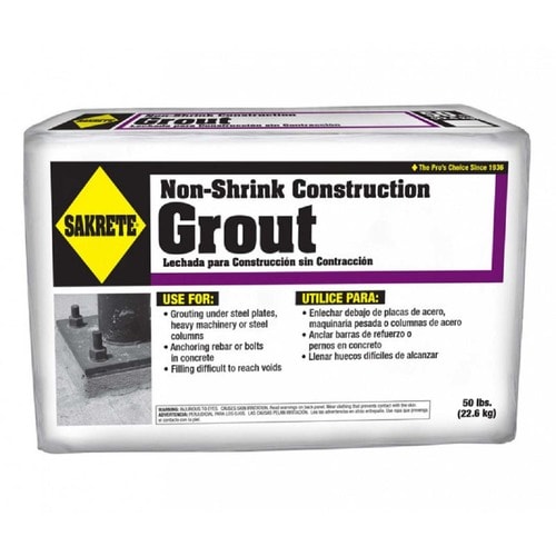 Non-Shrink Construction Grout 50-lb Concrete Mix in the Concrete Mix ...