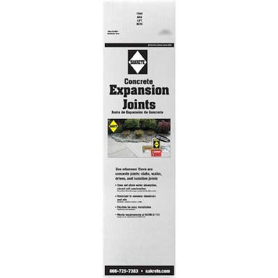 Common 0 5 In X Actual 4 60 1 Piece Polyethylene Concrete Expansion Joints Common 0 5 In X Actual 4 60 1 Piece Polyethylene Concrete Expansion Joints