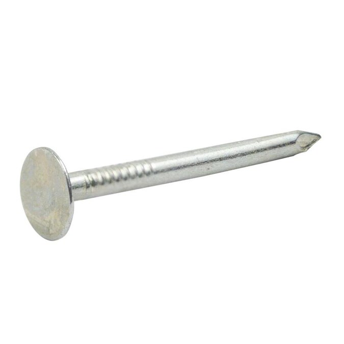 GripRite 11Gauge ElectroGalvanized Steel Roofing Nails (5lbs) in the Roofing Nails