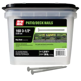 Grip-Rite 9-Gauge Hot-Dipped Galvanized Steel Exterior Deck Nails (30-lbs)