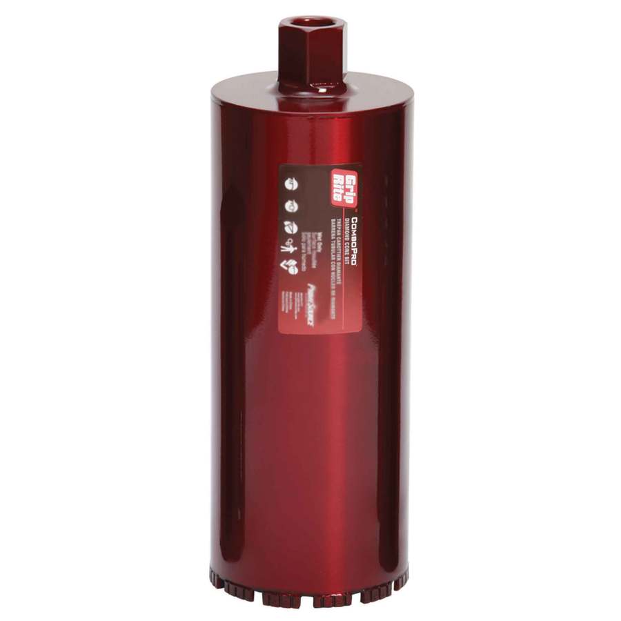 Grip Rite Combopro 5 In Dia Diamond Core Drill Bit For Grip Rite Combopro 5 In Dia Diamond Core Drill Bit For