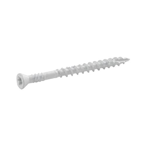GripRite 6 x 21/4in White Black Phosphate Trim Interior Trim Screws