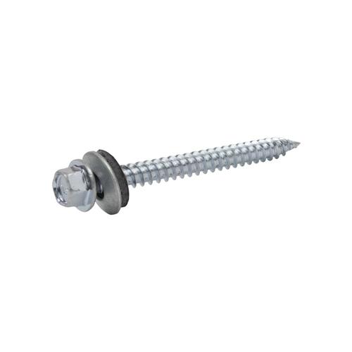 Pro-Twist #9 x 2-in Silver Zinc-Plated Self-Drilling Roofing Screws (1 ...