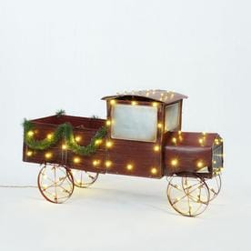 holiday living 25 in truck sculpture with clear led lights - Christmas Lighted Horse Carriage Outdoor Decoration holiday living 25 in truck sculpture with clear led lights - Christmas Lighted Horse Carriage Outdoor Decoration