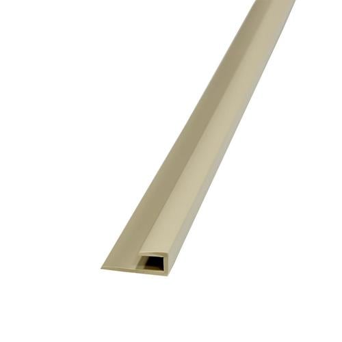 DumaWall J Trim 0.9375-in W x 60-in L PVC Tile Edge Trim at Lowes.com