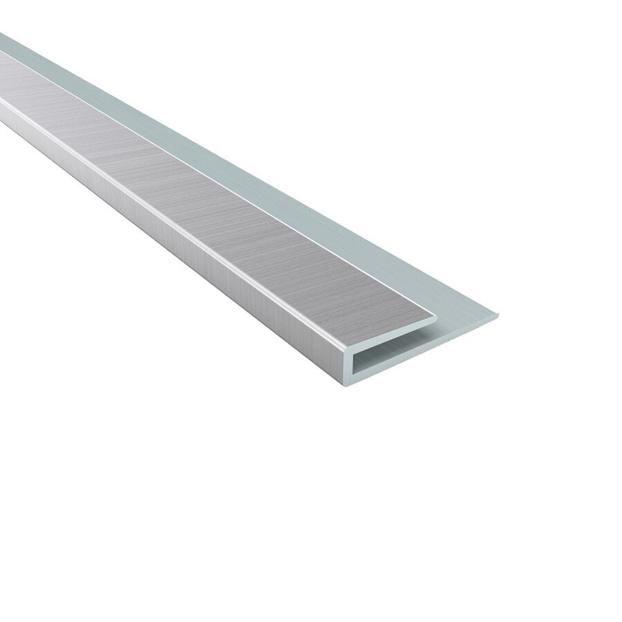 48 Ft Brushed Aluminum Pvc Smooth Ceiling Grid Trim